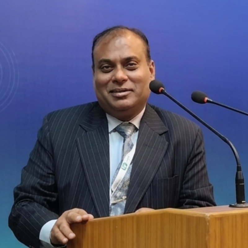 Sanjeev Gupta at podium — ICF RAGA Coachfest